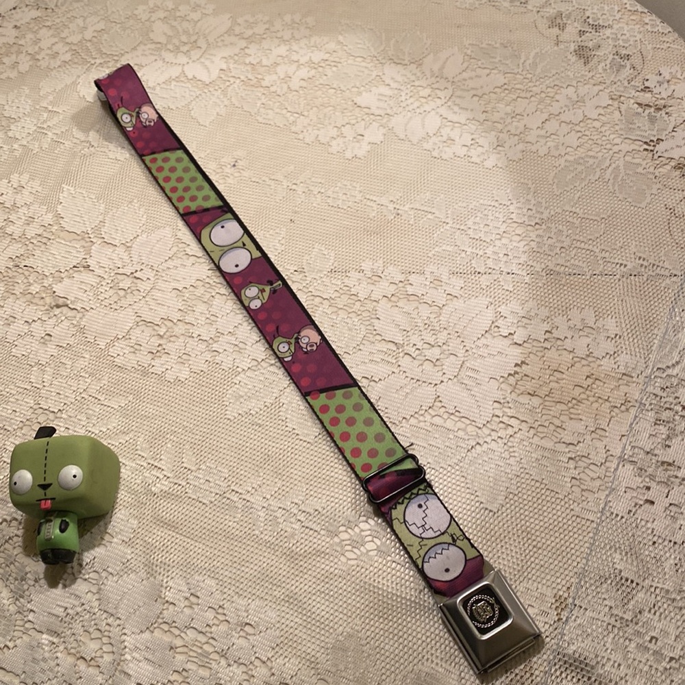 Rare belt Gir  Invader Zim GM seatbelt adjustable - Picture 8 of 11